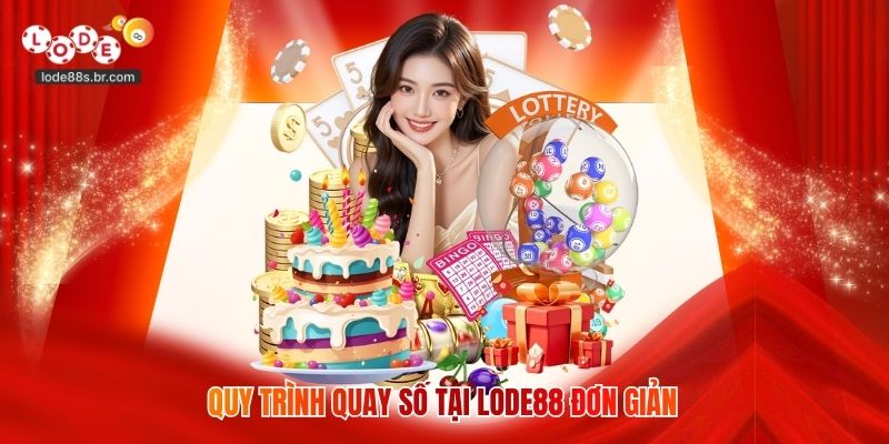 Quy trình quay số tại Lode88 đơn giản